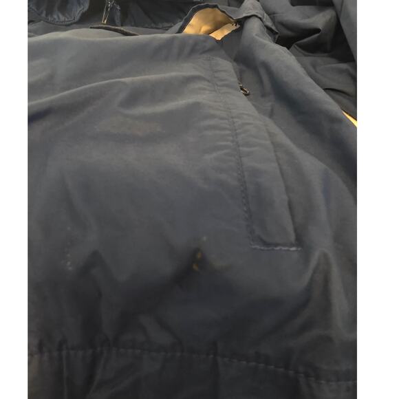 Helly Hansen Blue Windbreaker Full Zip Jacket Mock Neck size S - Picture 5 of 6